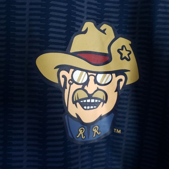 Frisco RoughRiders Men’s Medium Wind Shirt Pullover Polyester MiLB Texas Rangers - Picture 2 of 8